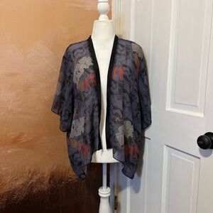 #83 DISNEY STAR WARS OPEN FRONT SHEER CARDIGAN WRAP SHAWL ONE SIZE